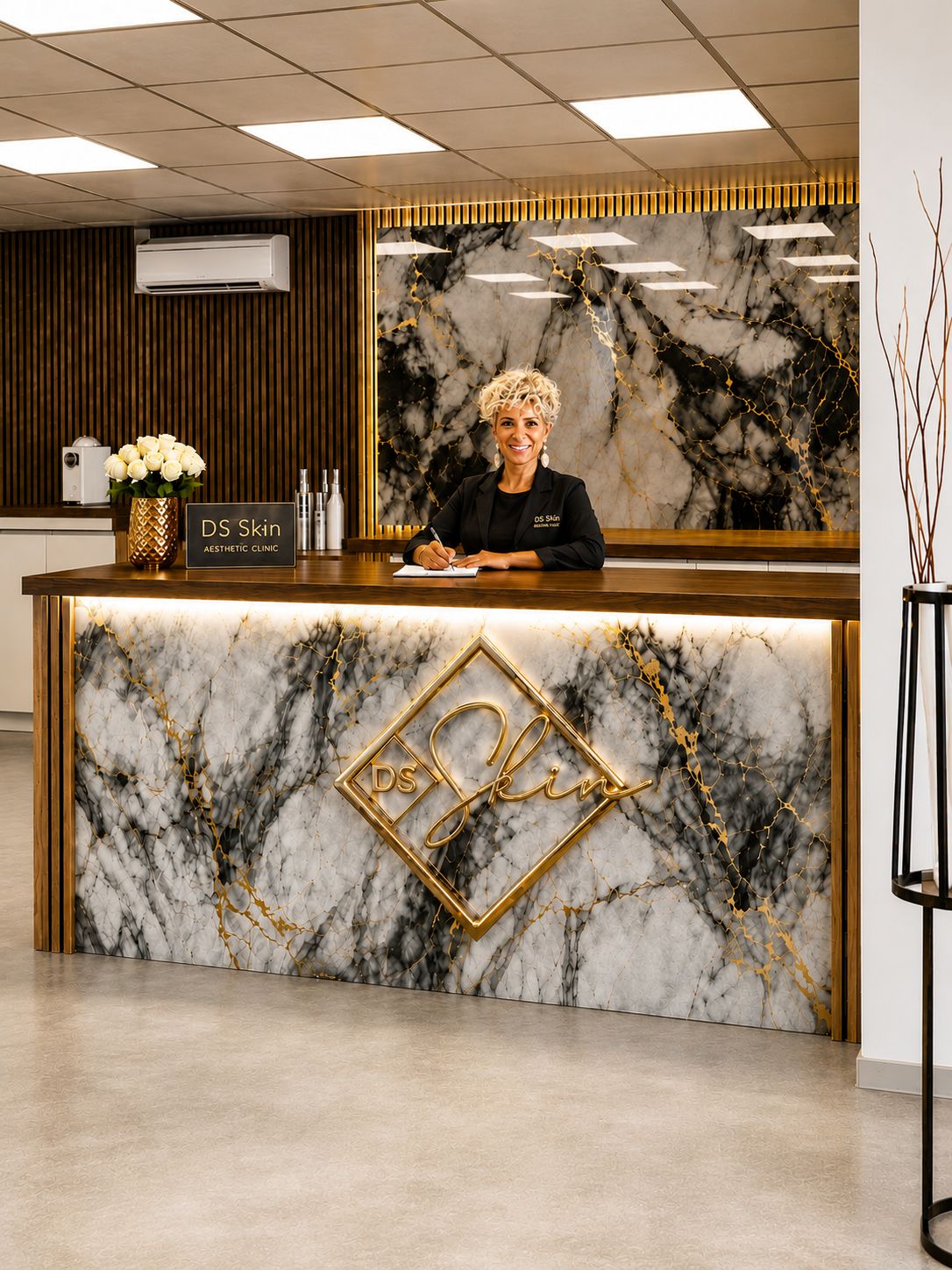 Recepce DS Skin Aesthetic Clinic